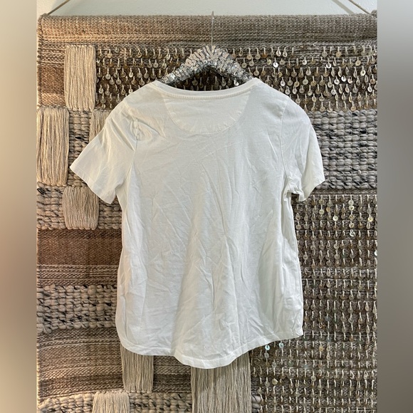 Anthropologie Cassandra Anderson white tee Australia fires benefit - Picture 4 of 5